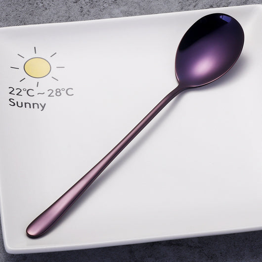 Cuchara Larga con Baño de Titanio para Servir - Image 14