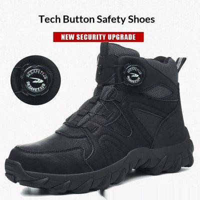 Botas de Trabajo Ligeras, Cómodas y de Seguridad para Hombre - Image 4