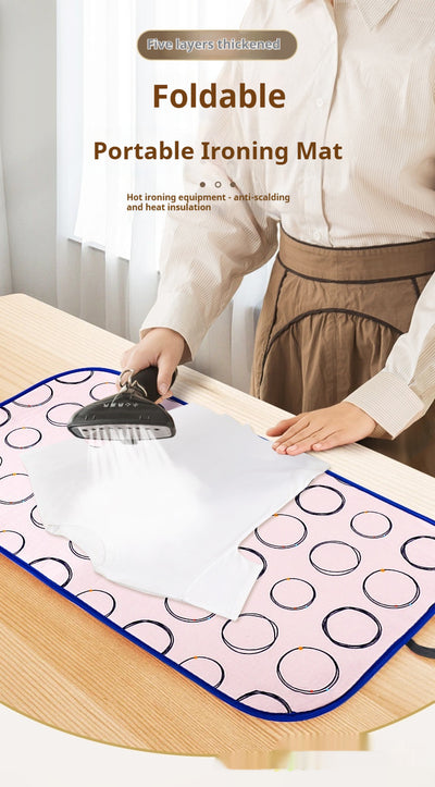 Plancha Compacta Plegable para Ropa con Protector Térmico - Image 12