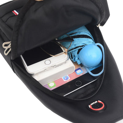 Bolsa Cruzada de Pecho Oxford para Hombre - Diseño Moderno y Funcional - Image 5