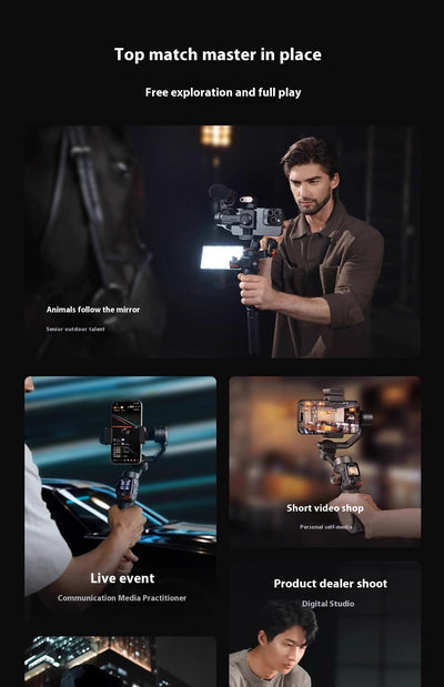 Palo Selfie PTZ con Seguimiento AI y Pantalla Táctil - Image 17