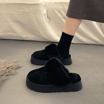 Botas de Nieve con Pantuflas Peludas Integradas para Mujer - Image 5