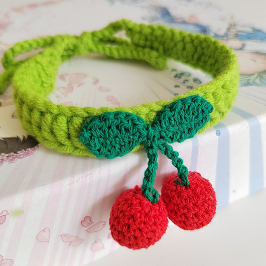 Collar de Lana Tejido a Mano para Gatos - Silencioso y Cómodo - Image 6