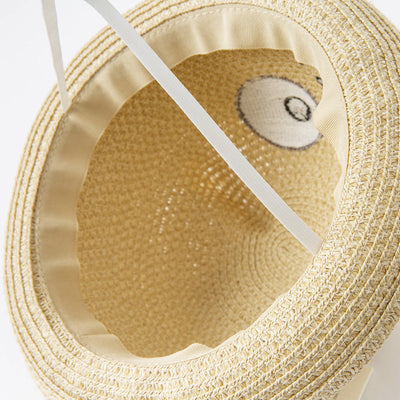Sombrero de Paja para Niños David Bella - Gorro Pescador Infantil Protección Solar Verano - Image 10