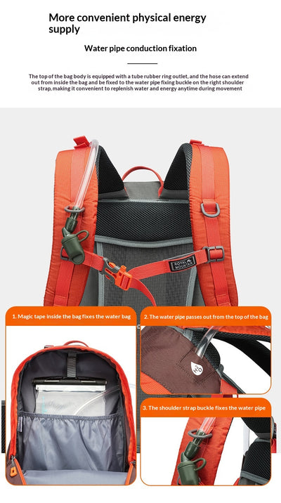 Mochila de Montaña Impermeable de Gran Capacidad Ultraligera - Image 14