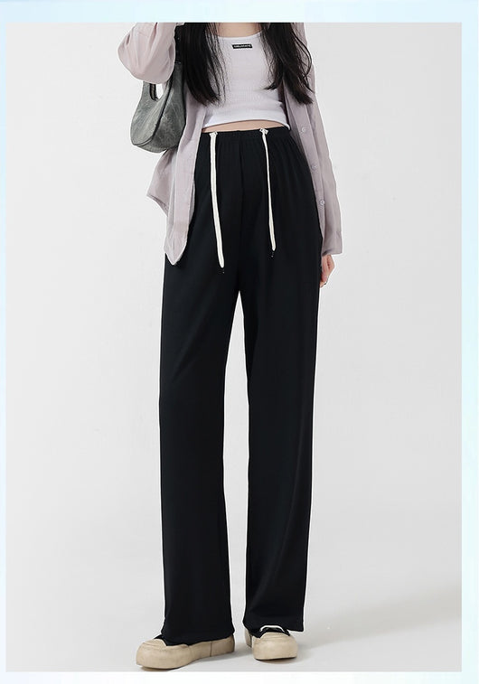 Pantalones Premamá Cómodos de Pierna Ancha sin Cintura Ajustable - Image 25