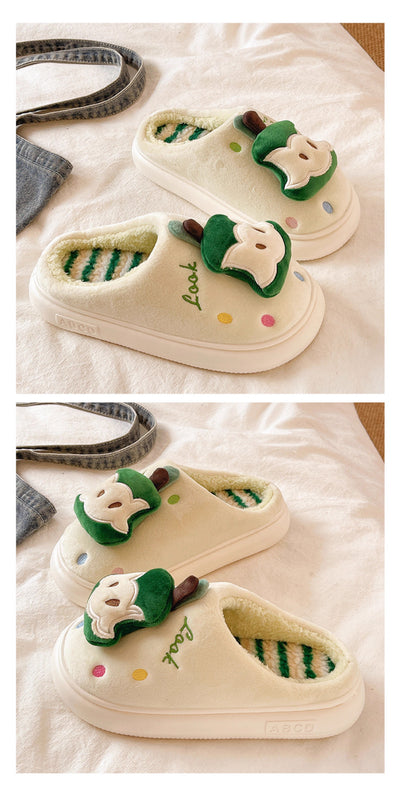 Pantuflas Térmicas de Algodón con Suela Antideslizante para Mujer - Image 14