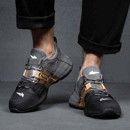 Zapatos Casuales para Hombre con Diseño Colorblock y Suela Bolsa - Image 5