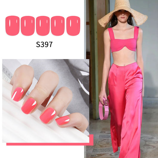 Uñas Postizas Adhesivas Removibles - Set de 24 Piezas - Image 39