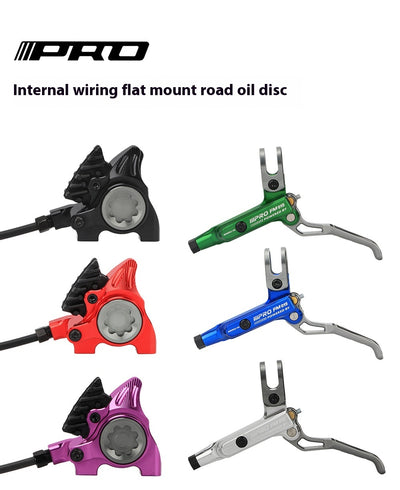Freno de Disco Hidráulico para Bicicleta de Ruta con Palanca Partida - Image 7