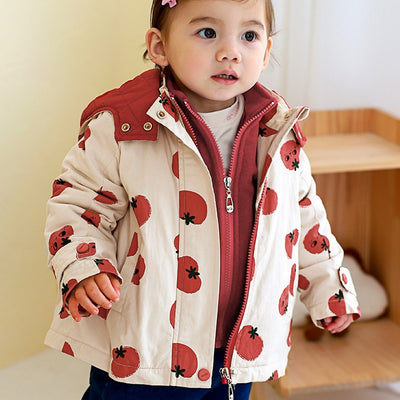 Abrigo Infantil de Forro Polar para Otoño e Invierno