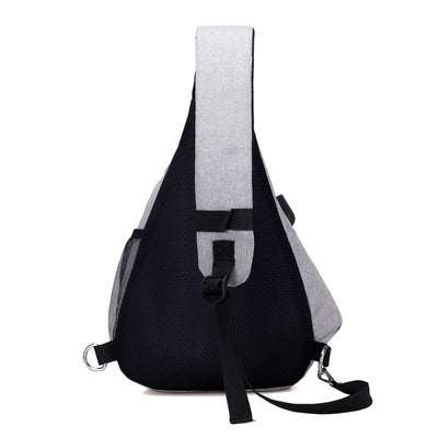 Mochila Bandolera Grande con Carga USB y Tela Transpirable - Image 7