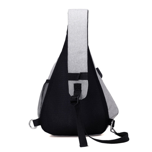 Mochila Bandolera Grande con Carga USB y Tela Transpirable - Image 7
