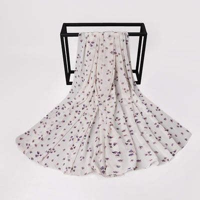 Pañuelo Estampado Chifón Malayo Indonesio para Mujer - Image 18