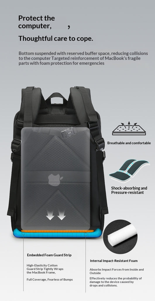 Mochila de Viaje de Gran Capacidad para Hombre - Aventuras al Aire Libre - Image 18