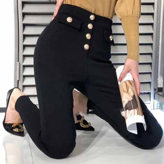 Jeans Skinny Talle Alto Elástico Estilo Coreano Mujer - Image 13