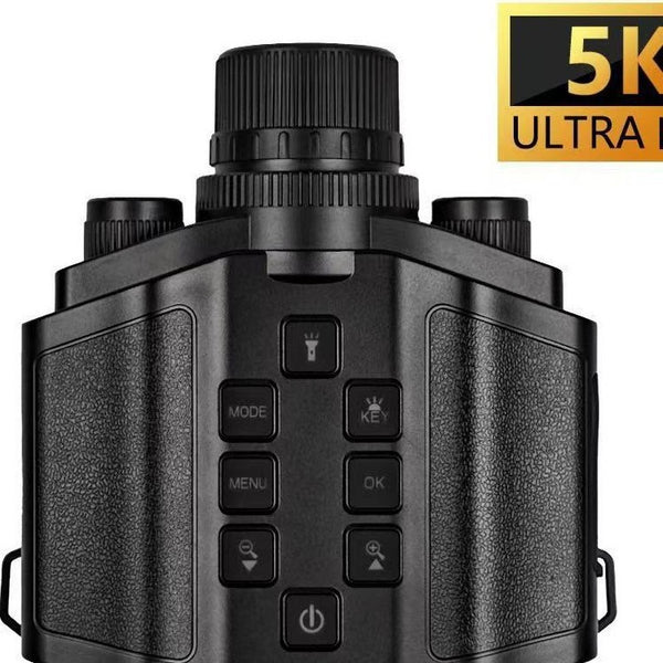 Binoculares Infrarrojos 5K con Grabación de Video - Visión Nocturna Profesional