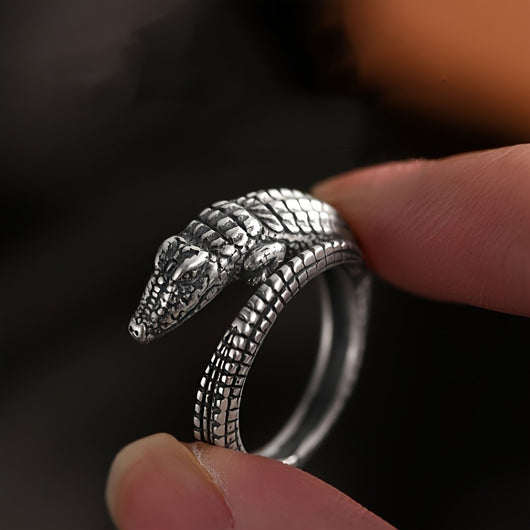 Anillo de Declaración Retro Unisex con Diseño Nicho Exclusivo - Image 4