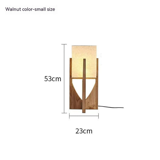Lámpara de Mesa Decorativa de Madera para Dormitorio - Image 4