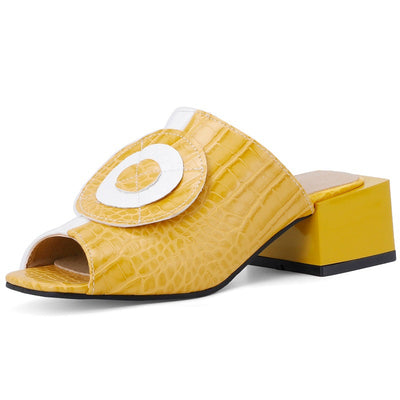 Sandalias y Pantuflas Tipo Pez para Mujer Talla Grande - Primavera Verano - Image 10