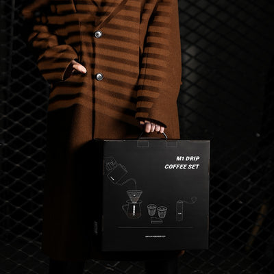 Set de Cafetera Artesanal Bomber con Caja de Regalo - Image 8