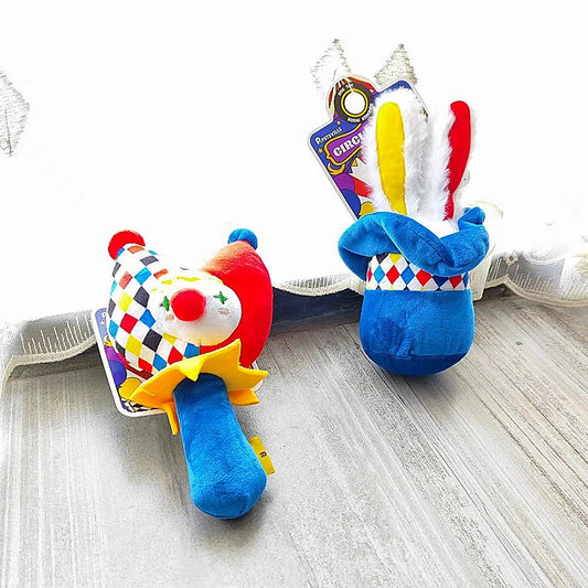 Juguete de Peluche Interactivo Circo para Perros con Sonidos y Resistencia