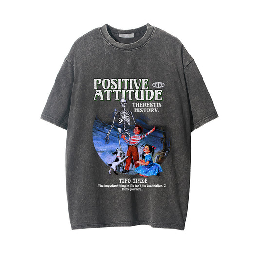 Playera Estampada con Calavera para Hombre - Image 7
