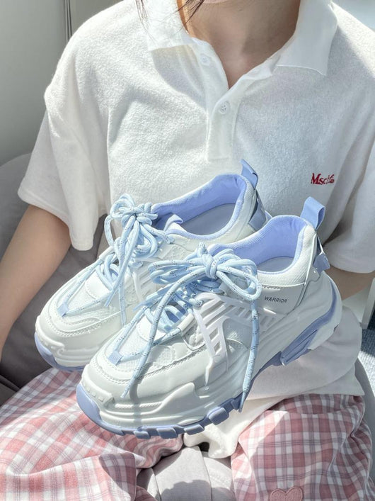 Tenis Azul Tianshui Tendencia Street Style