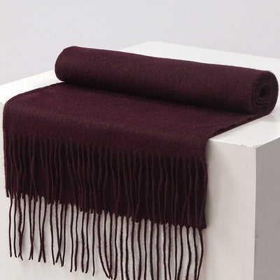 Bufanda de Lana Gruesa Unisex para Otoño e Invierno - Image 40