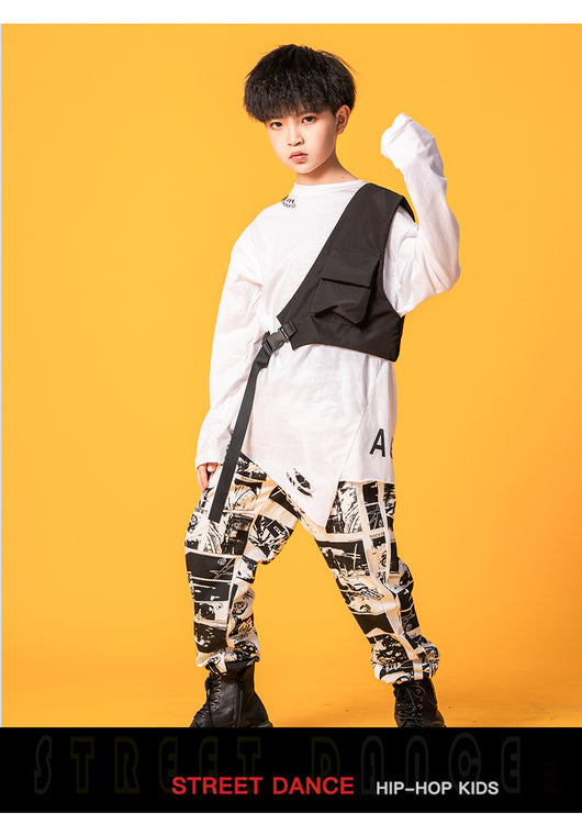 Traje Hip-Hop Infantil: Estilo Urbano y Personalidad - Image 8