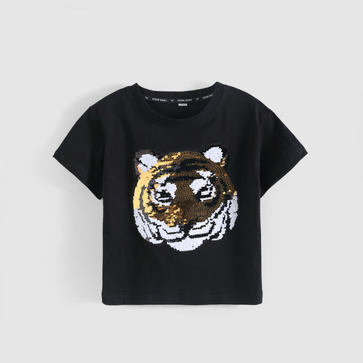Camiseta Infantil Panda Manga Corta - Image 4