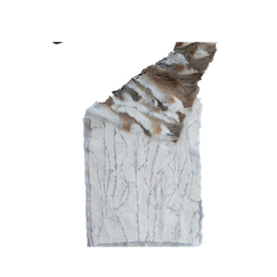 Frazada de Piel de Conejo - Manta Patchwork Térmica Premium - Image 4