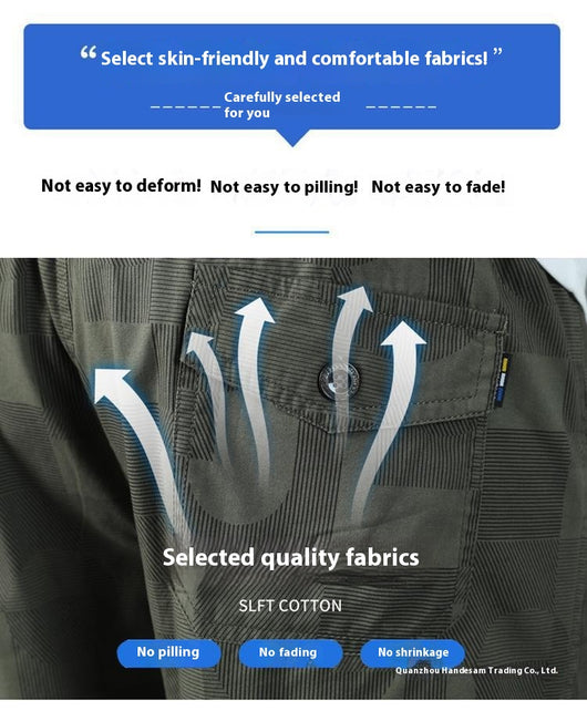 Pantalones Cortos Impresos Casuales de Moda Ligera - Image 11