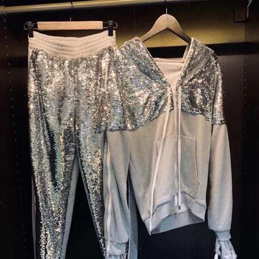 Conjunto Deportivo Mujer: Sudadera con Capucha y Pantalón Slim Casual - Image 10