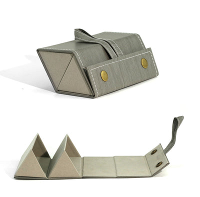 Estuche Multiseccional para Gafas en Cuero - Organizador Plegable - Image 22