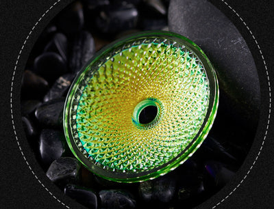 Adorno de Cerámica Esmaltada Verde - Accesorio de Regalo Decorativo - Image 5