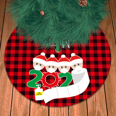 Falda para Árbol de Navidad en Franela Navideña - Image 5