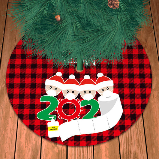 Falda para Árbol de Navidad en Franela Navideña - Image 5