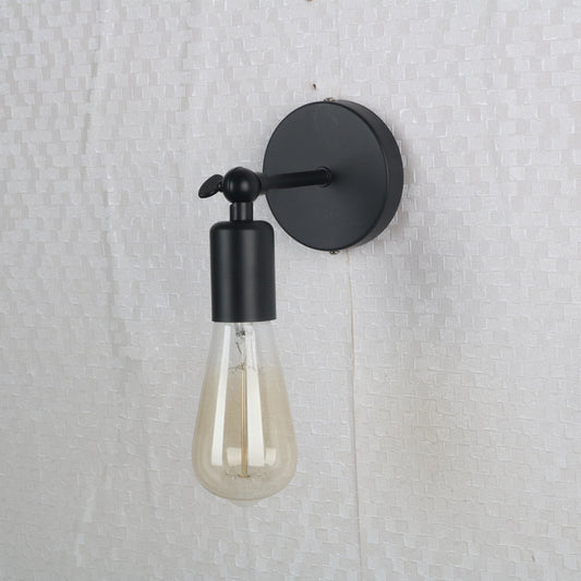 Lámpara de Pared Industrial Estilo Americano Hierro Forjado Minimalista - Image 2