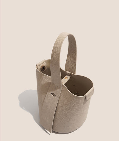 Bolso Bandolera de Cuero Diseño Retro Simple para Mujer - Image 3