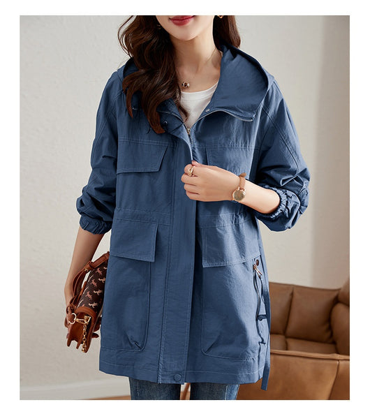 Gabardina Western Midi Mujer - Estilo Juvenil y Moderno - Image 10