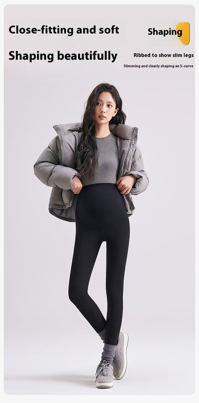 Leggings Térmicos Elásticos para Embarazo Talla Grande - Image 13