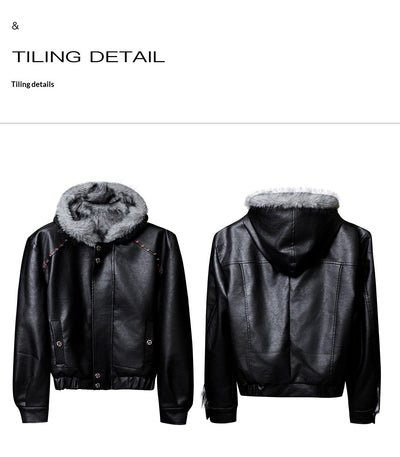 Abrigo de Invierno para Hombre con Forro Polar y Cuello de Piel - Image 14