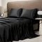 Negro Sábana De Dos Plazas+sábana+almohada