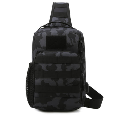 Bolsa Táctica Crossbody Camuflaje para Hombre - Gran Capacidad Multifuncional - Image 11
