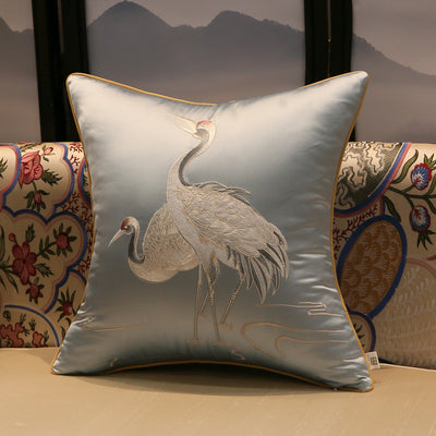 Funda de Almohada Decorativa Grúa sin Relleno para Cintura y Cabecera - Image 11