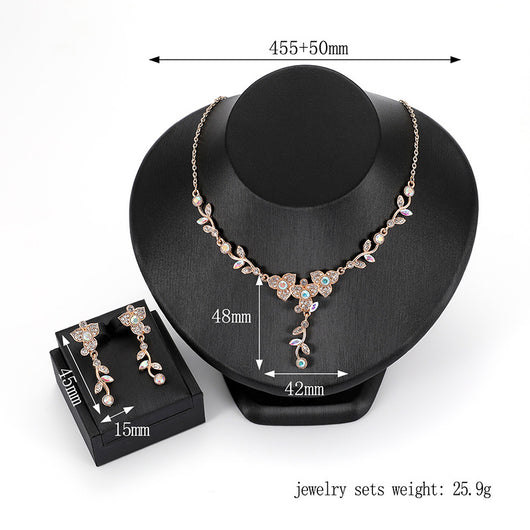 Conjunto de Joyas Europeas y Americanas Sanhuaye - Image 4