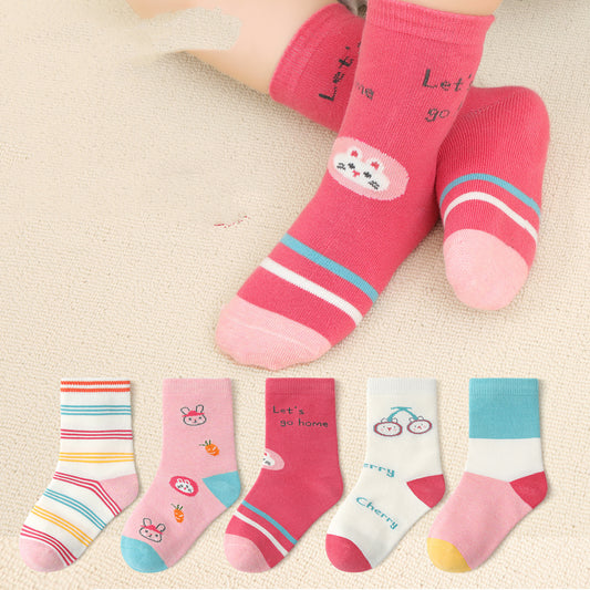 Calcetines de Algodón para Niños - Tubo Invierno