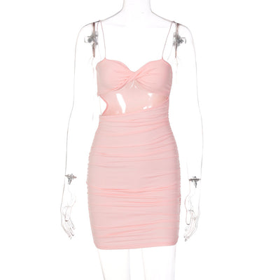 Vestido Envolvente Plisado con Escote Fruncido - Image 12