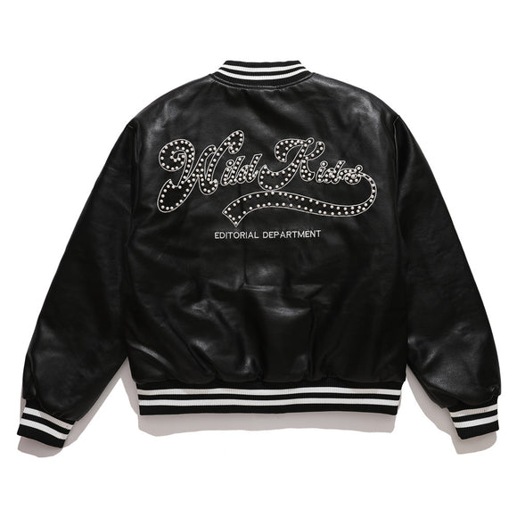 Chaqueta de Cuero PU Unisex - Estilo Urbano para Otoño e Invierno